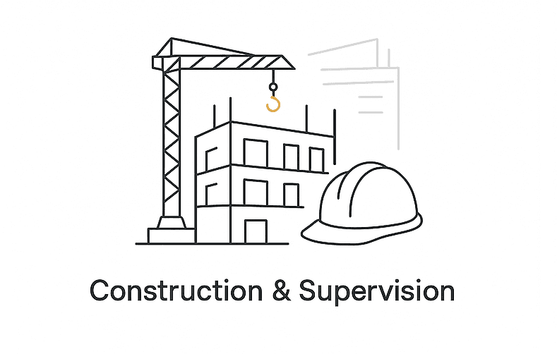 Construction and supervision